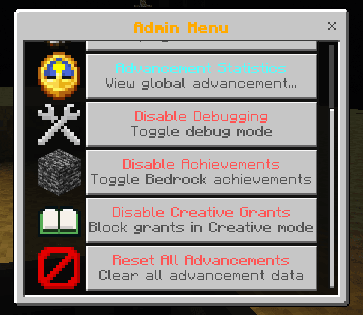 Достижения Bedrock 1