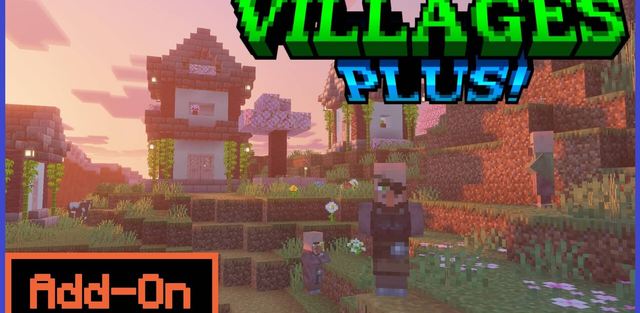 Мод: Villages Plus - новые деревни и лагеря