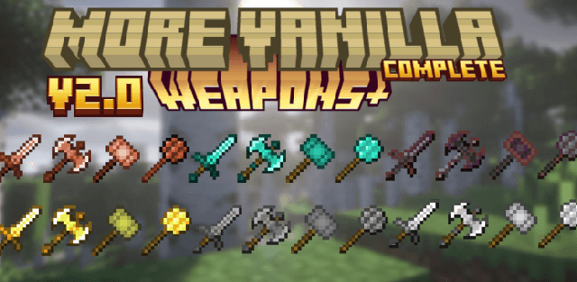 Addon: More Vanilla Weapons Complete
