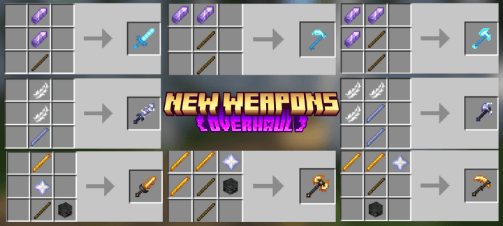 New Weapons Overhaul 1