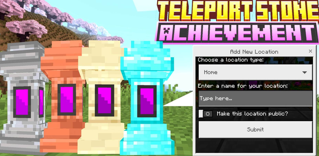 Addon: Teleport Stone [Achievement Friendly]