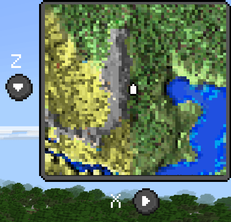 High-scale minimap