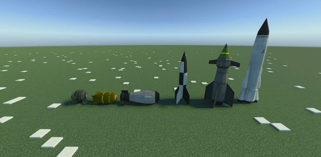 Мод: Bombs of Glory Remake - бомбы и ракеты