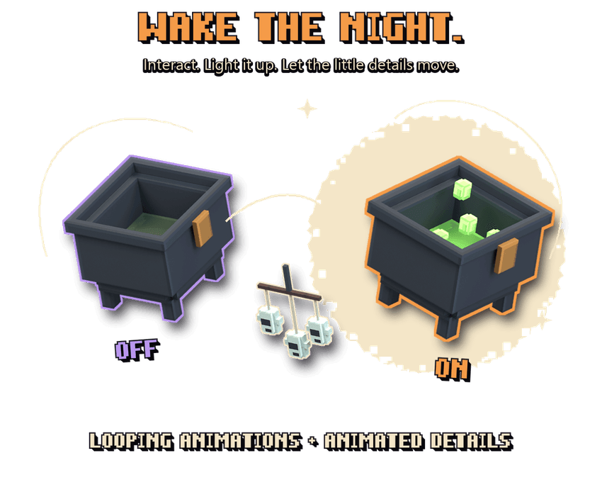 Raven Night: мебель для Хэллоуина 1