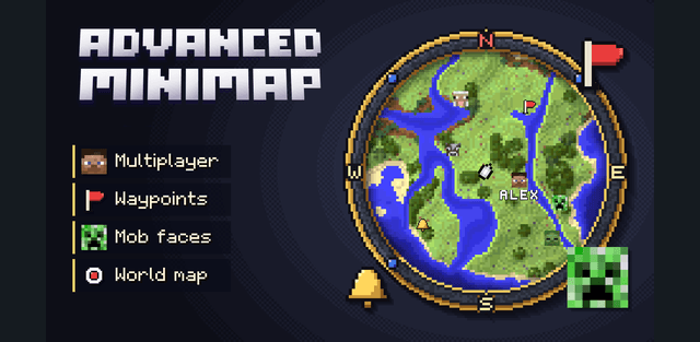 Мод: Advanced Minimap: мини-карта