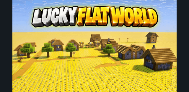 Map: Lucky Flat World by MCP