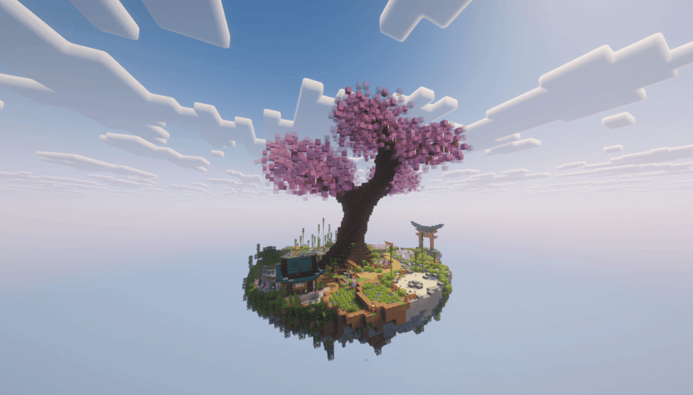 Sakura Skyblock 1