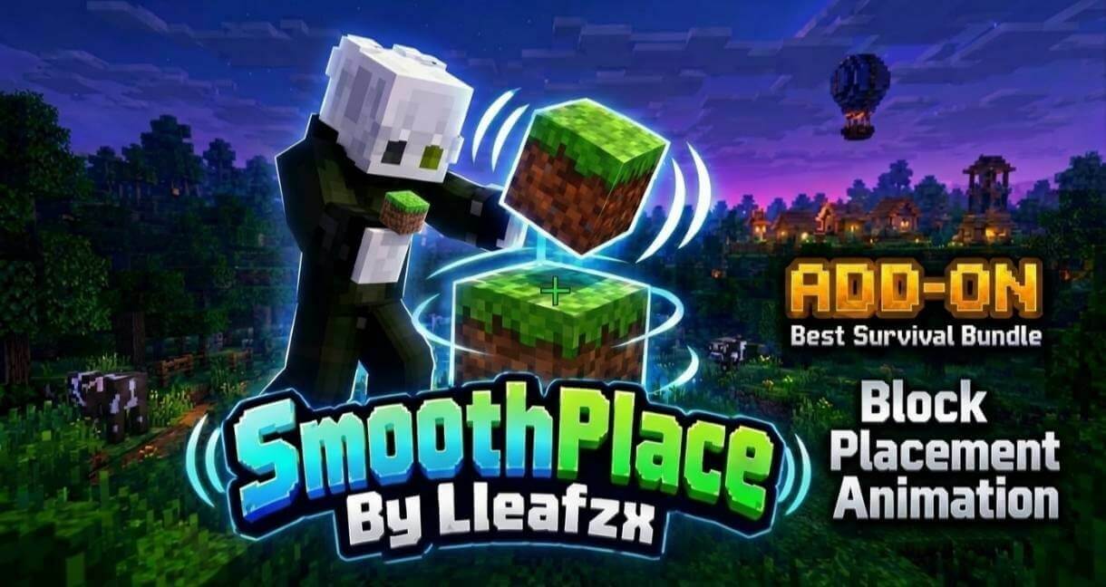 SmoothPlace: плавная установка блоков 1