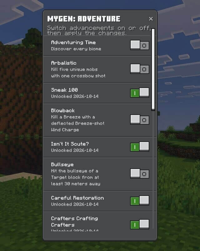 Bedrock Advancements - 14